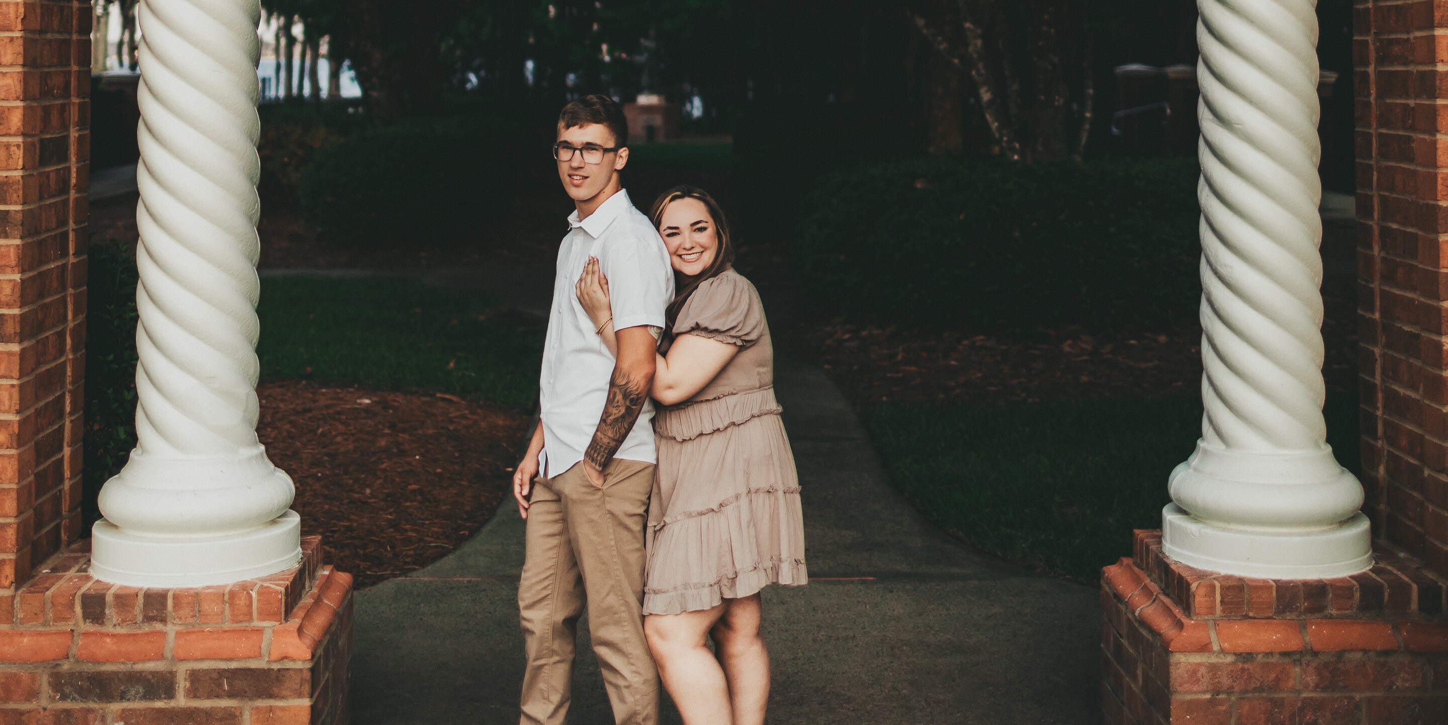 Logan & Kala Home Page Banner