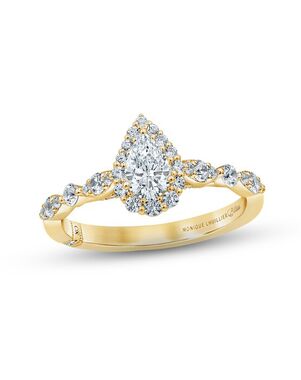 Kay Jewelers Glamorous Pear Cut Engagement Ring