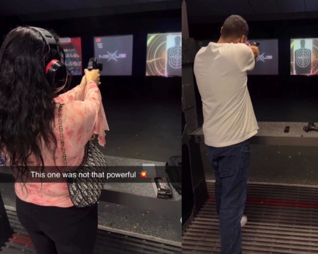 Picture of Our First Time Shooting Together 🔫