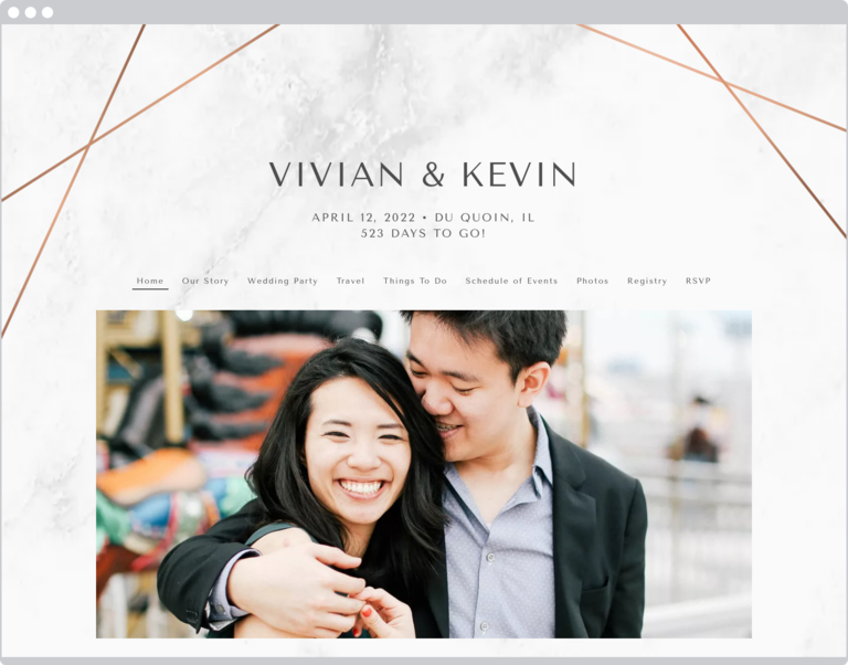 Free Wedding Website Builder: Examples & Templates | The Knot