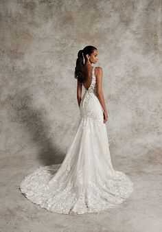 Justin Alexander Signature Muna Fit-and-Flare Wedding Dress