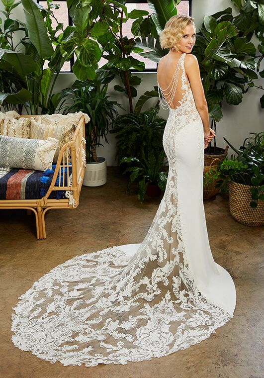 Beloved by Casablanca Bridal BL333 Lexi Mermaid and Trumpet Wedding Dress - 4