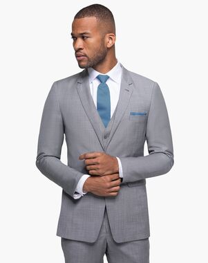 Gray Wedding Suits & Tuxedos | The Knot