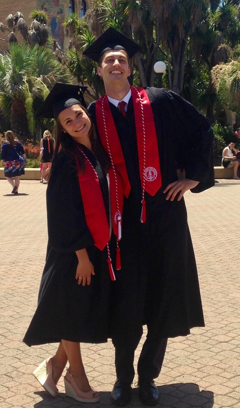 Stanford graduation! Let the adventures begin!