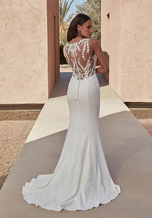 Adore by Justin Alexander Alima Fit-and-Flare Wedding Dress - 3