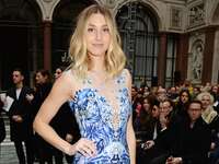 Whitney Port poses at an event