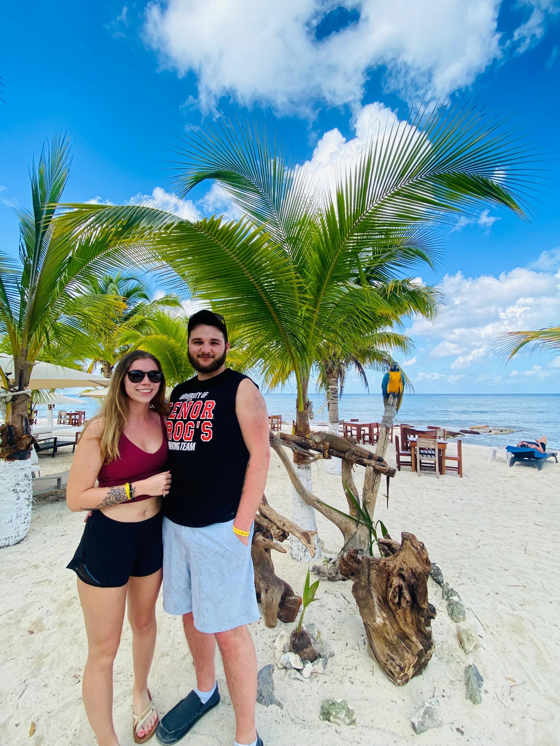 Our first trip to Mexico just the two of us. It was a fun getaway and a great chance to spend time together.