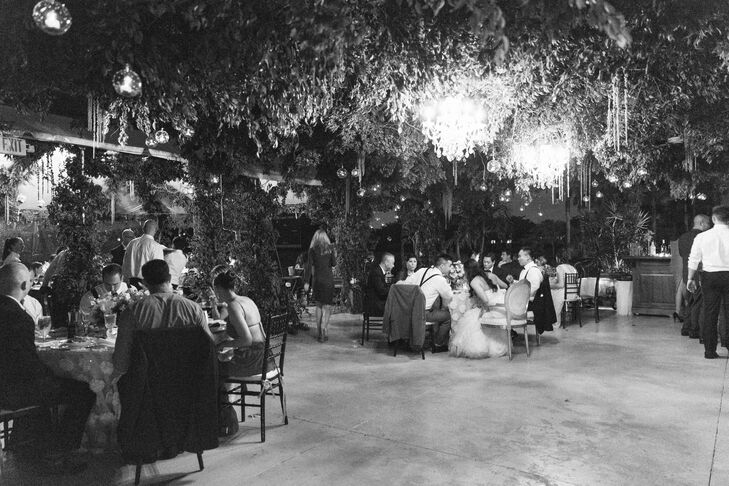 Joyce and Jae’s Garden Reception Canopy