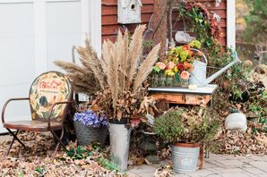 Rustic Fall Flower Arrangements