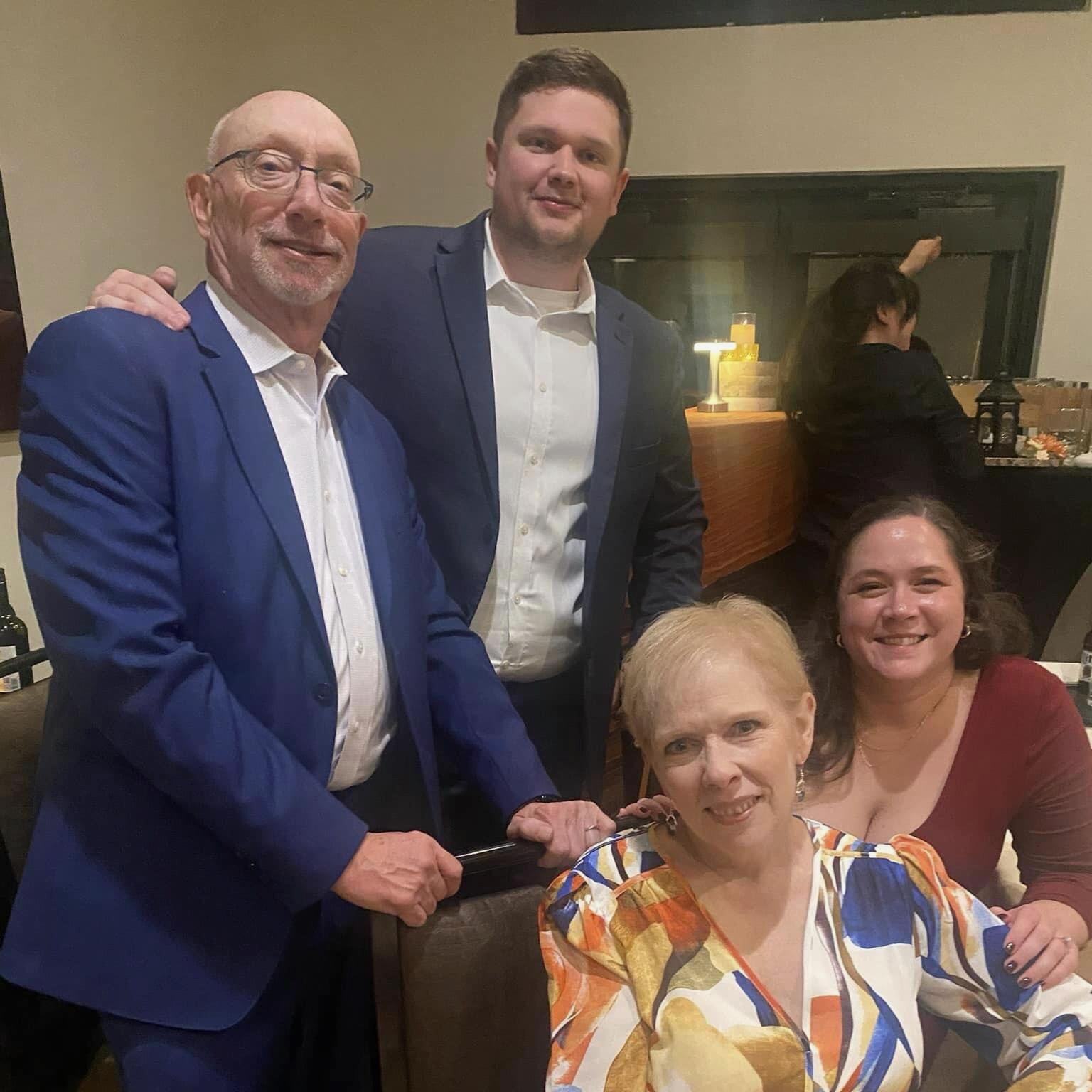 Jackie Merhaut and  Bruce Goldhagen