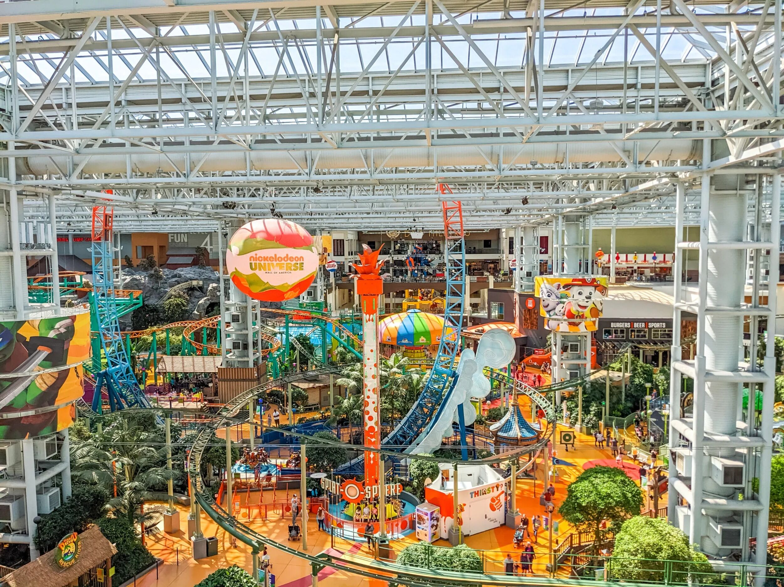 Picture of Nickelodeon Universe at The Mall of America