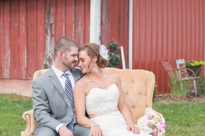 Romantic Barn Wedding on Family Farm