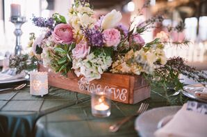 Flower Box Centerpieces