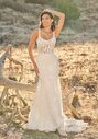 Lillian West 66256 Fit-and-Flare Wedding Dress - thumbnail - 3