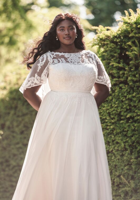 Bridgerton Wedding BR1002 A-Line Wedding Dress - 4
