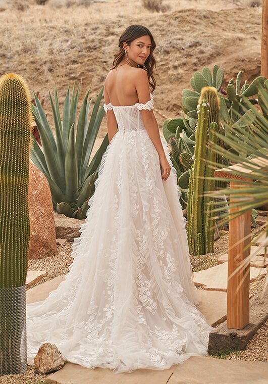 Lillian West 66261 A-Line Wedding Dress - 3