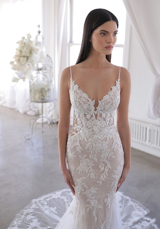 Blue by Enzoani Olana Mermaid Wedding Dress - 3
