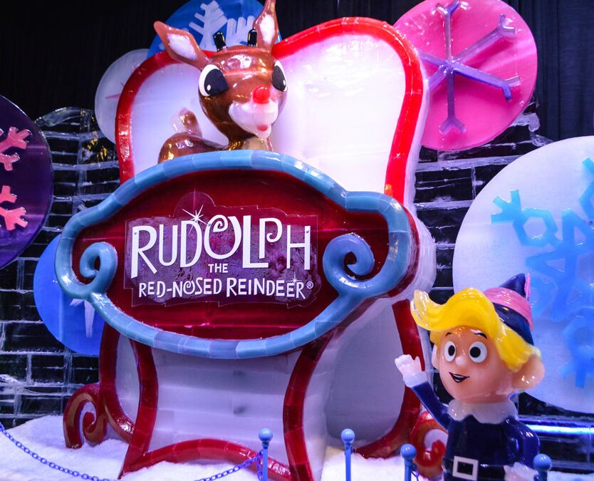 Picture of ICE! At The Gaylord Texan (Rudolph The Red-Nosed Reindeer)