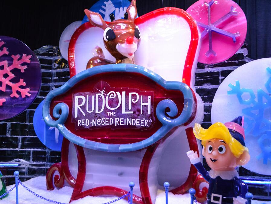 Picture of ICE! At The Gaylord Texan (Rudolph The Red-Nosed Reindeer)