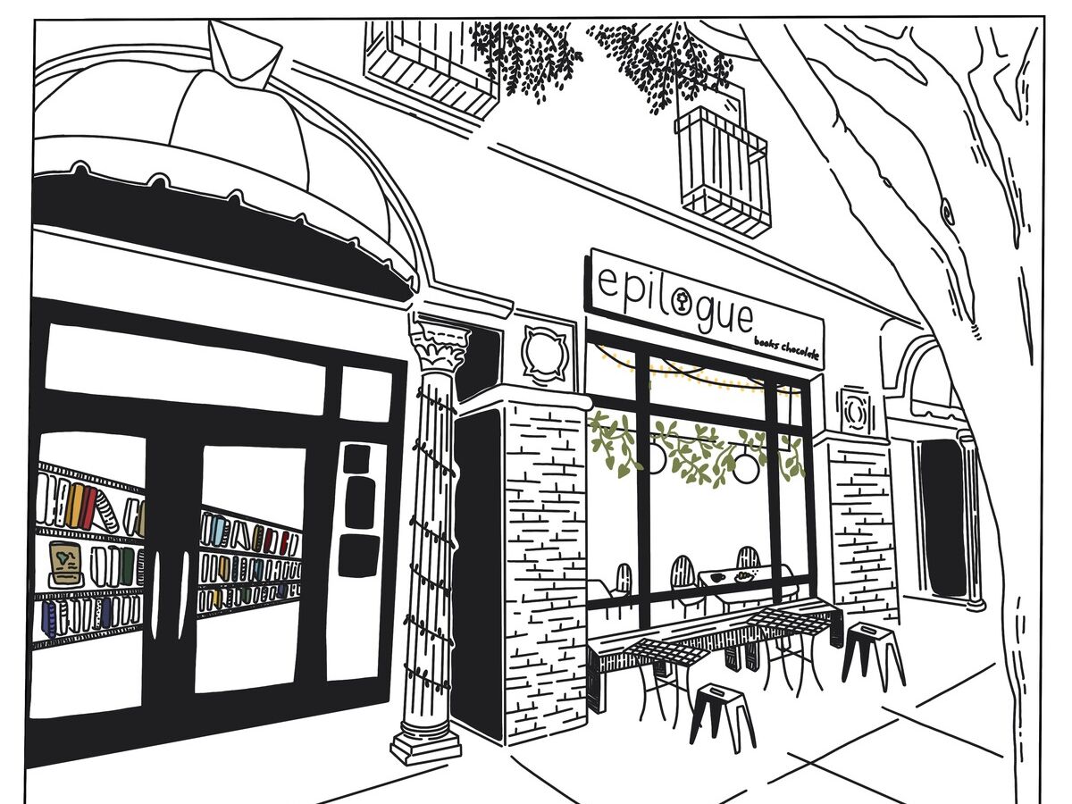 Picture of Epilogue Books Chocolate Brews