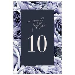 Rose Garden Table Number by Vera Wang