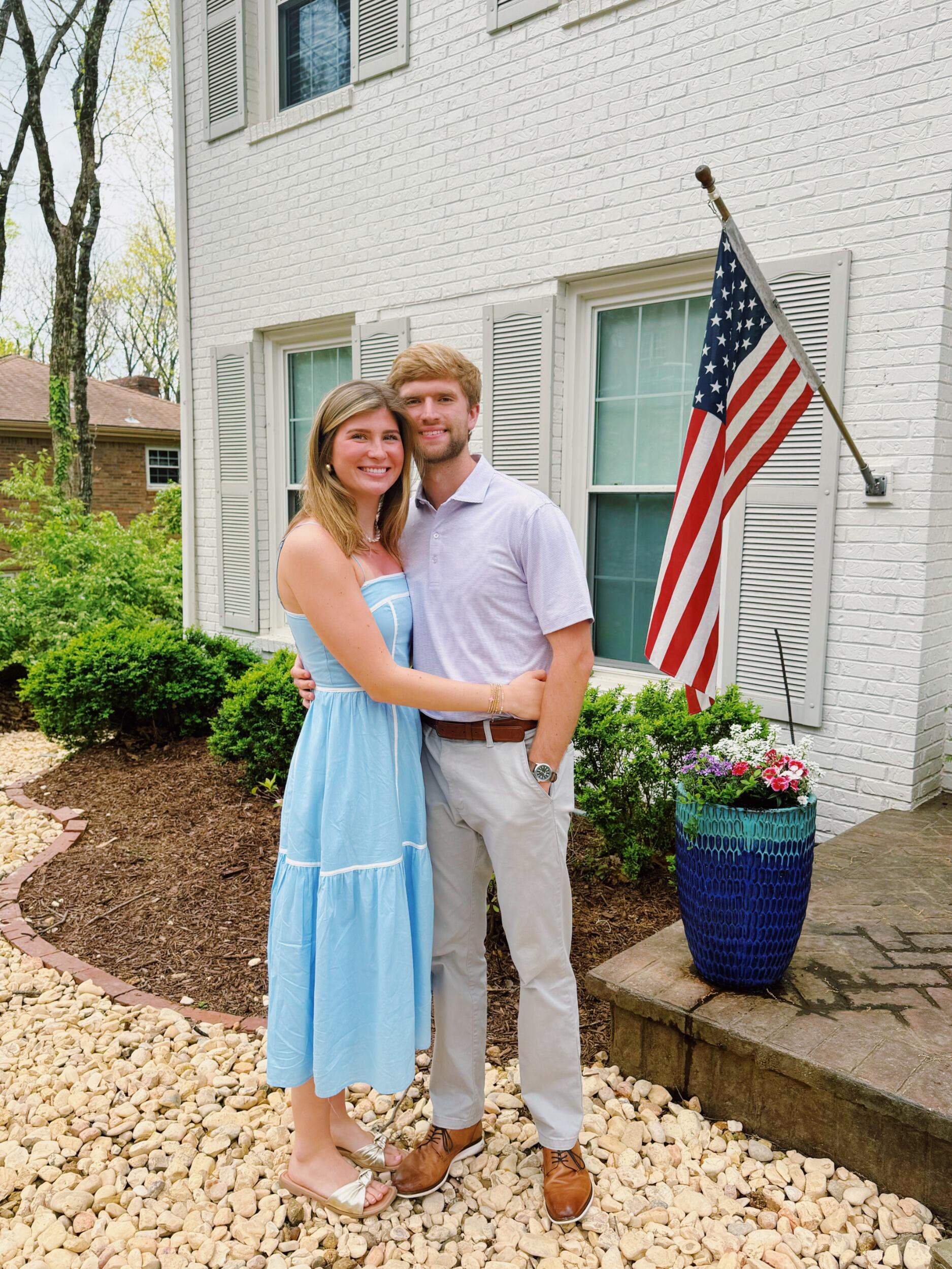 Preston spent Easter with Maddie's family.