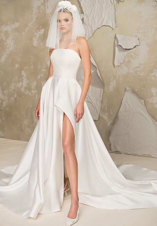 Justin Alexander Signature Lorde A-Line Wedding Dress - 5