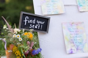 Find Your Seat Sign