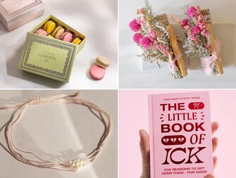 A selection of some of the fabulous break up gifts included in this article.