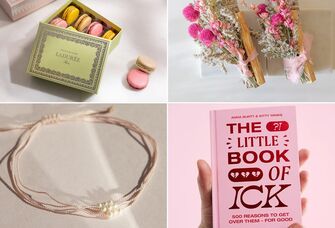 A selection of some of the fabulous break up gifts included in this article.