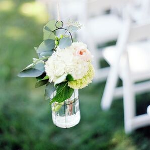 Rustic Ceremony Decor