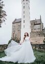 Disney Fairy Tale Weddings D261 - Aurora Ball Gown Wedding Dress - thumbnail - 2