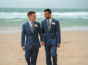 Although the COVID-19 pandemic meant that Chase and Allen were forced to postpone their destination wedding, the duo decided to go ahead and celebrate