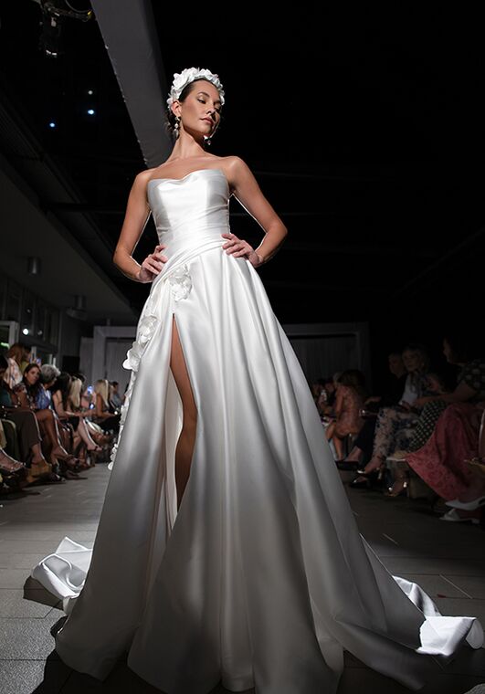 Martina Liana Luxe LE1418 A-Line Wedding Dress - 3