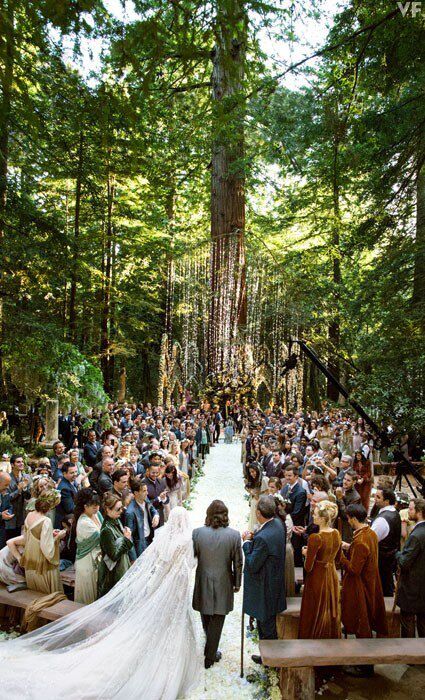 Sean Parker's Wedding Photos by Christian Oth