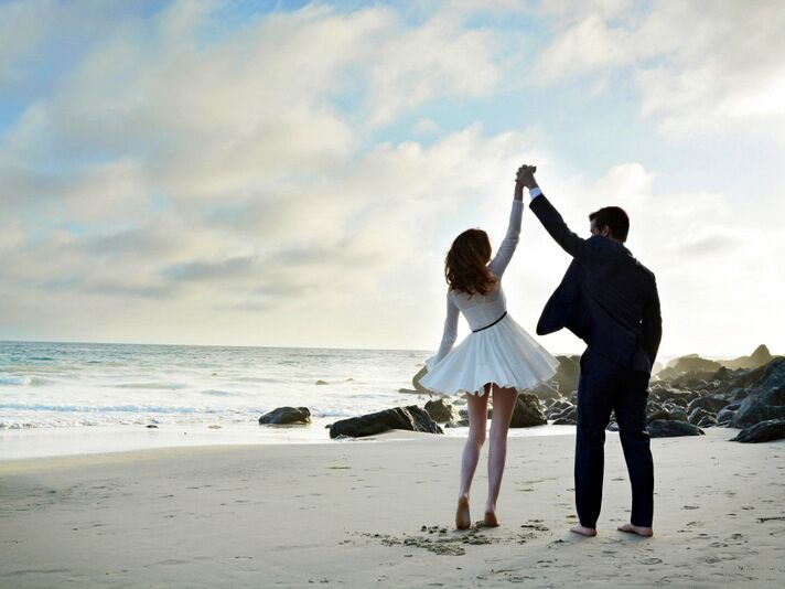 Alyssa Campanella and fiance Torrance Coomb celebrate their recent engagement 