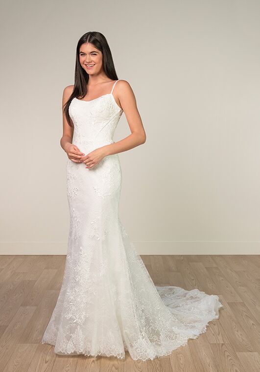 Stella York SY8237 Column Wedding Dress - 6