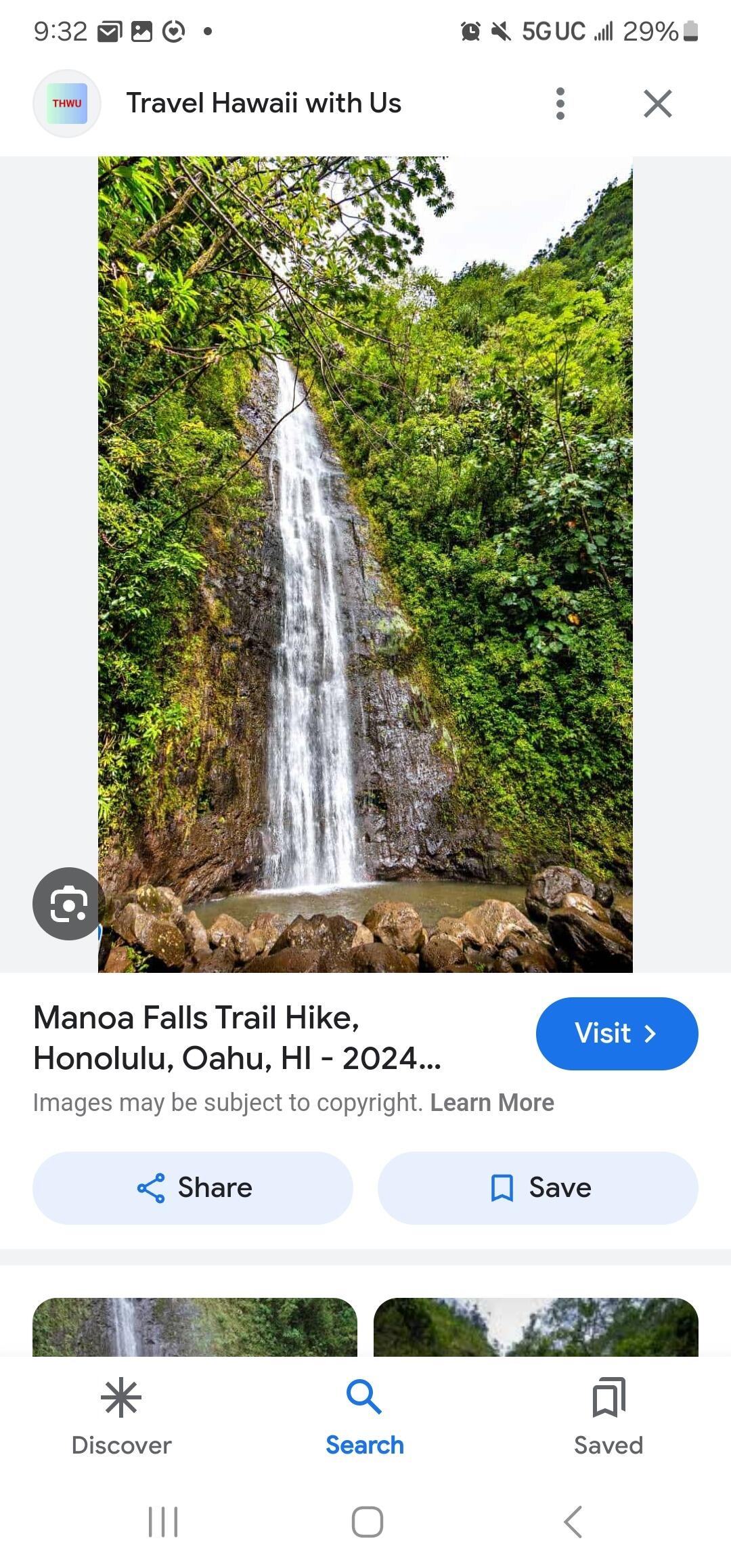 Picture of Manoa Falls