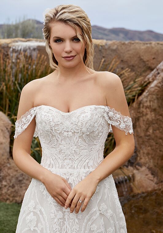 Casablanca Bridal 2433 Taylor A-Line Wedding Dress - 3