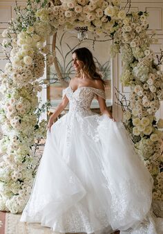 Abella Nasrin- E313 Ball Gown Wedding Dress