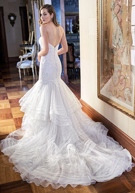 Jasmine Couture T222010 Mermaid Wedding Dress - 3