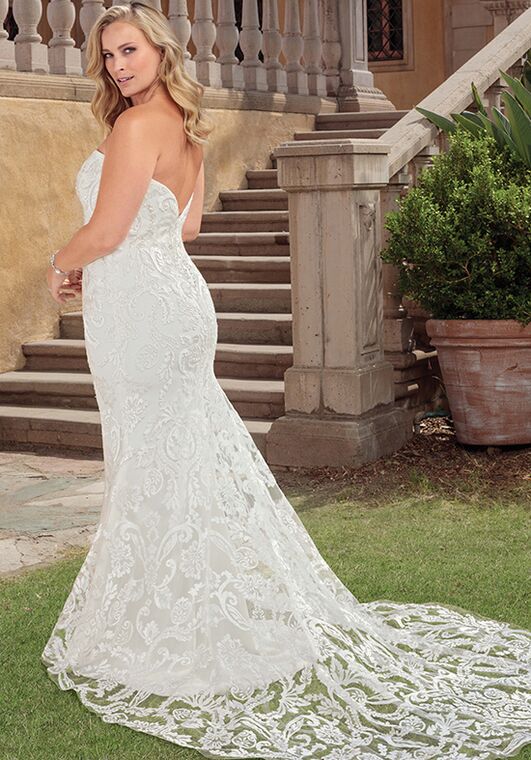 Casablanca Bridal 2326 Darby Mermaid Wedding Dress - 6