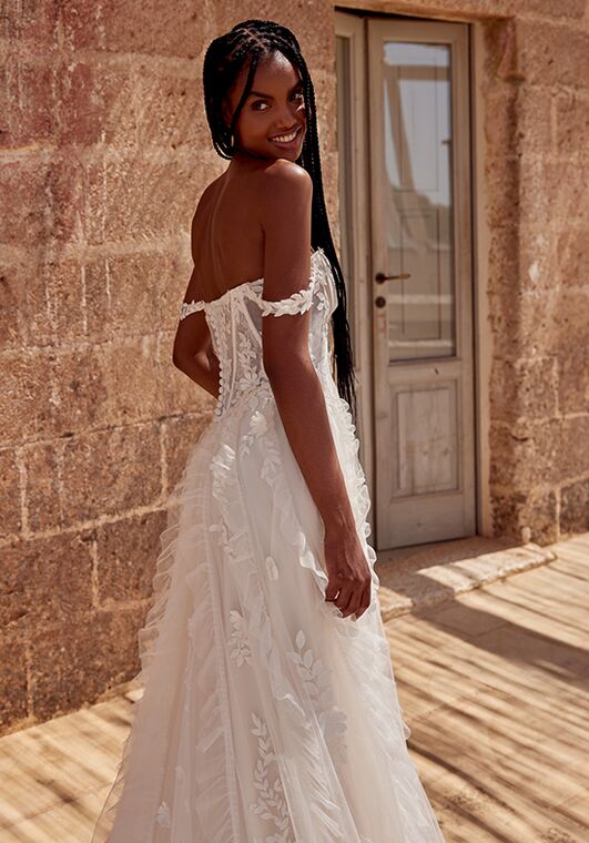 Lillian West 66401 A-Line Wedding Dress - 3