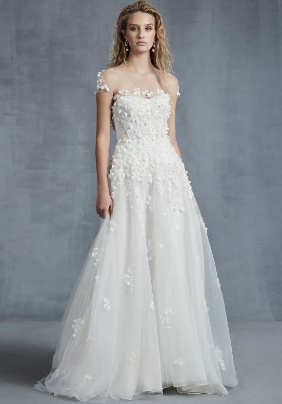 INES DI SANTO Fall 2021 - Cherish A-Line Wedding Dress - 1