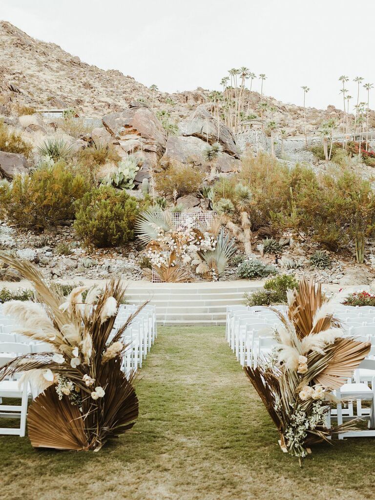 Fall wedding ideas dried florals