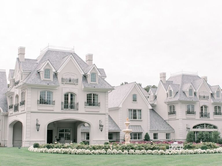 Formal estate wedding venue in New Jersey