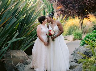 Despite the hiccups that the ongoing pandemic brought to the wedding planning process for Emily and Chantel, the couple was ultimately able to celebra
