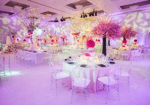 Glamorous Pink Reception