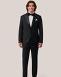 Birdy Grey Suits Spencer Tuxedo in Black Black Tuxedo - thumbnail - 4
