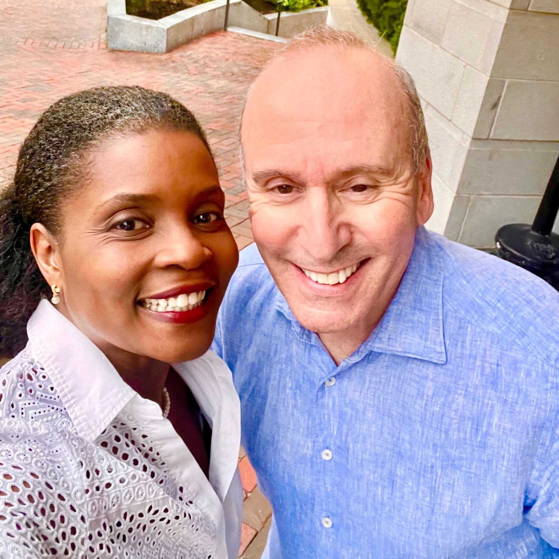 Picture of Andrea Bynoe and John Paravati